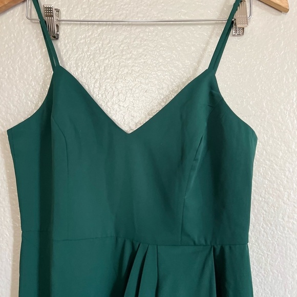 NWOT Reinette Dark Green Midi Dress - Picture 5 of 7